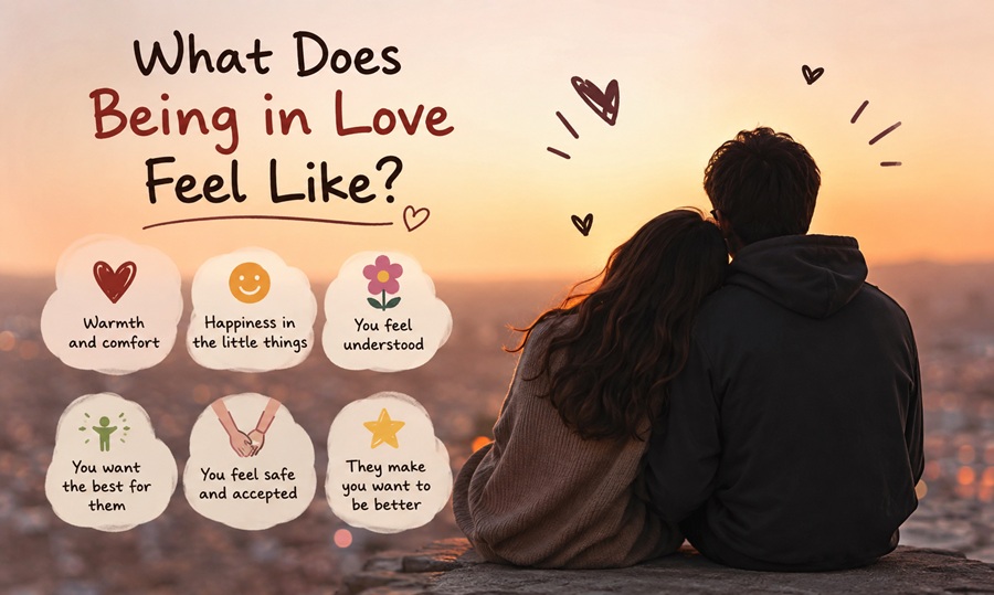 What Does Being in Love Feel Like?